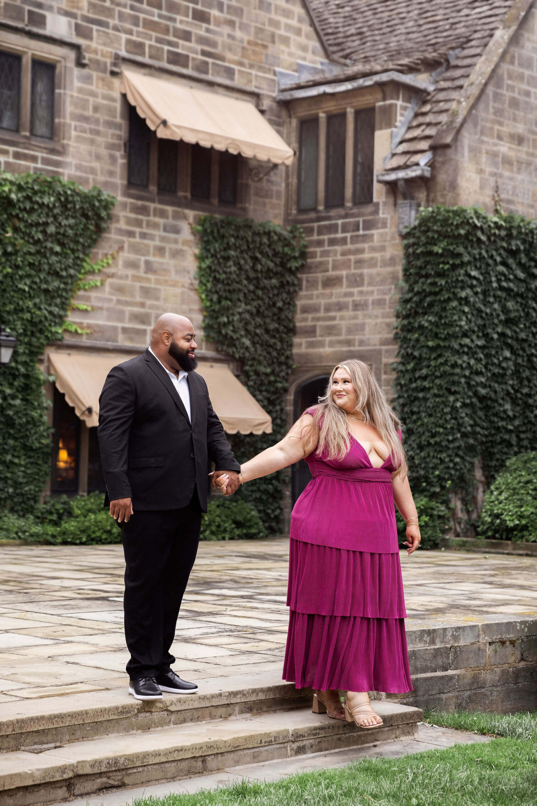 Edsel and Eleanor Ford House Engagement Session